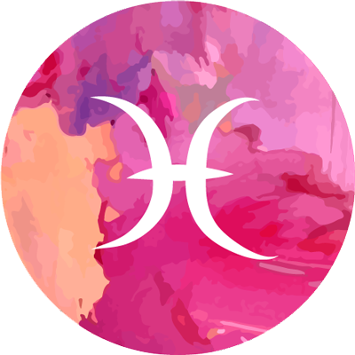 Pisces man Zodiac symbol in oil painting style